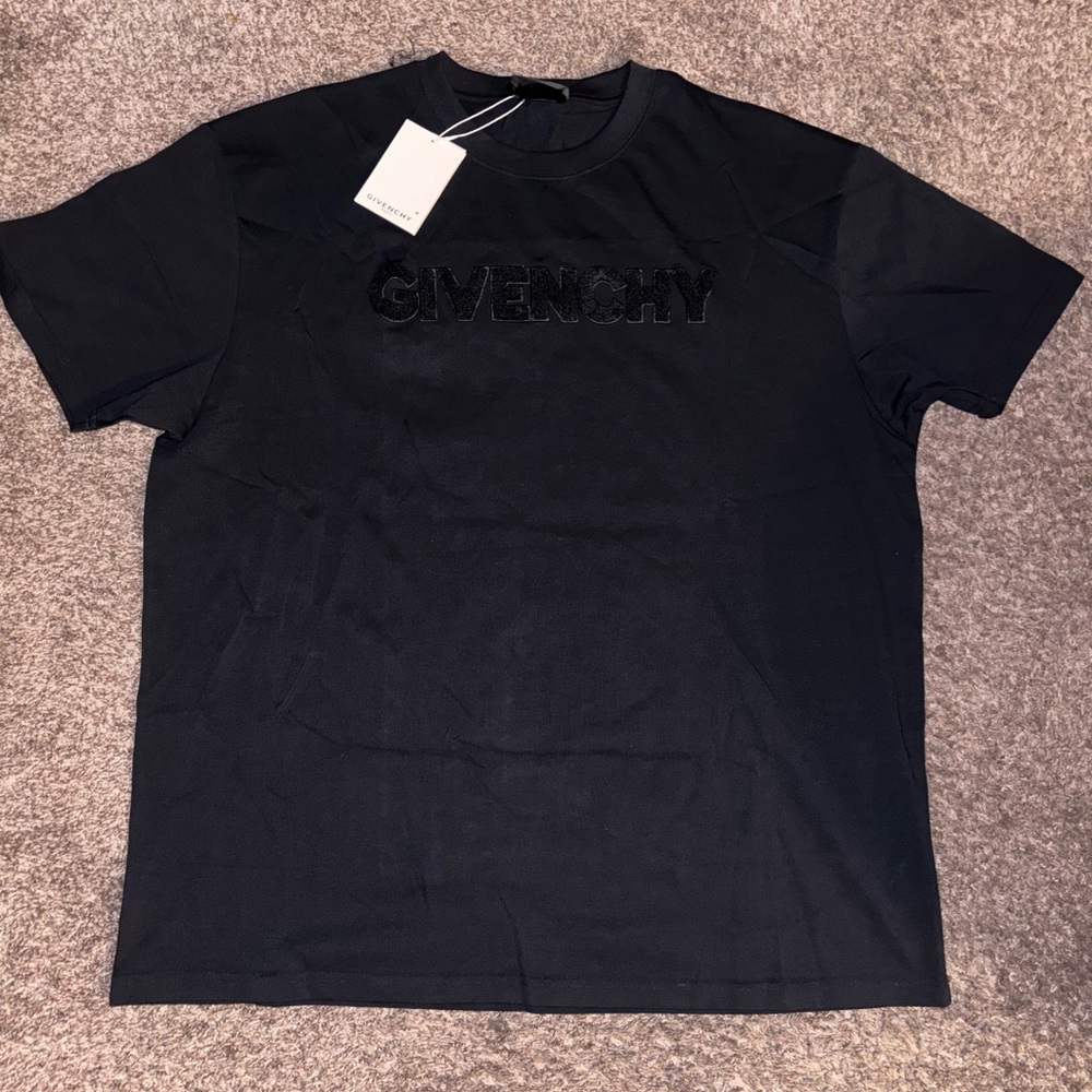 Givenchy Black Short Sleeve Tee